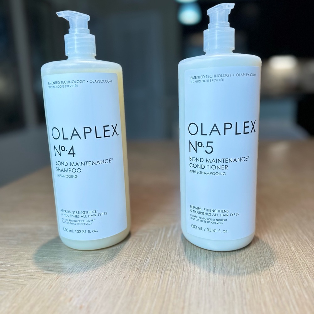 NWT - OLAPLEX No. 4 Shampoo & No. 5 Conditioner Value Sizes 33.81  fl. oz.